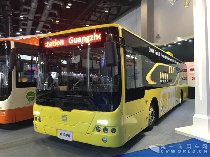 中車(chē)電動(dòng)12米純電動(dòng)客車(chē)